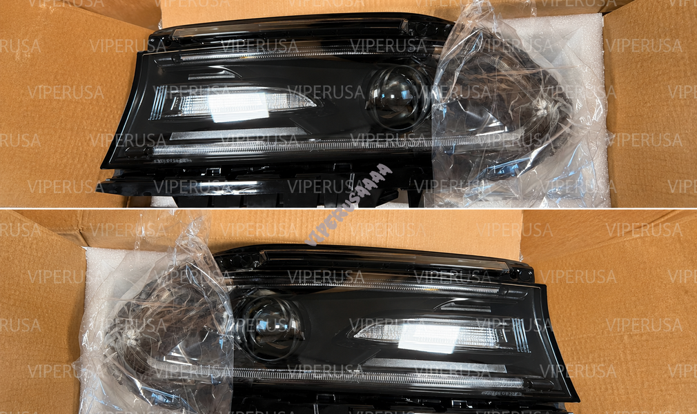 Lampa lewa + prawa Halogenowa +DRL 68214397AE 68214396AE