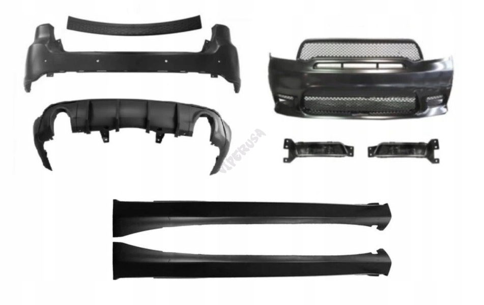 Zderzak SRT przód + tył oraz progi