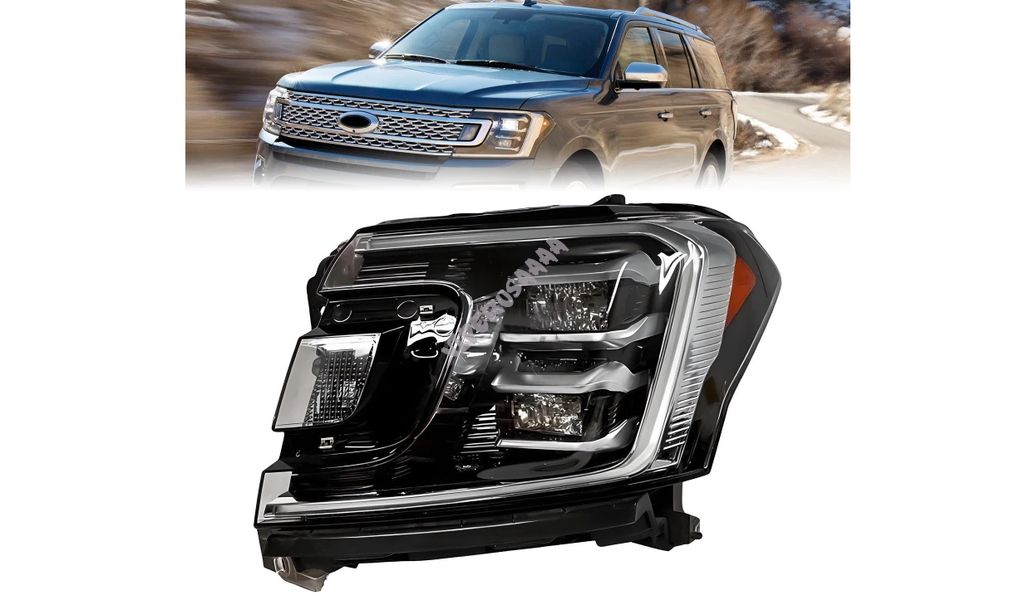 Lampa przednia lewa + prawa FULL LED JL1Z13008M JL1Z13008L