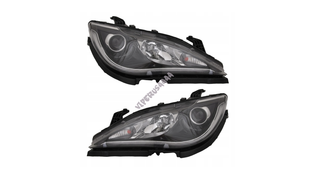 Lampa przednia lewa + prawa Xenon LED DRL 68228949AH/68228948AH